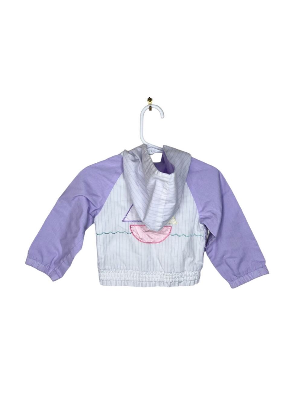 VINTAGE HUSH PUPPIES Girl’s Sailboat Windbreaker Size 12 Months
